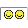 Smiley Face Strong Band Tyvek Wristband (Pre-Printed)
